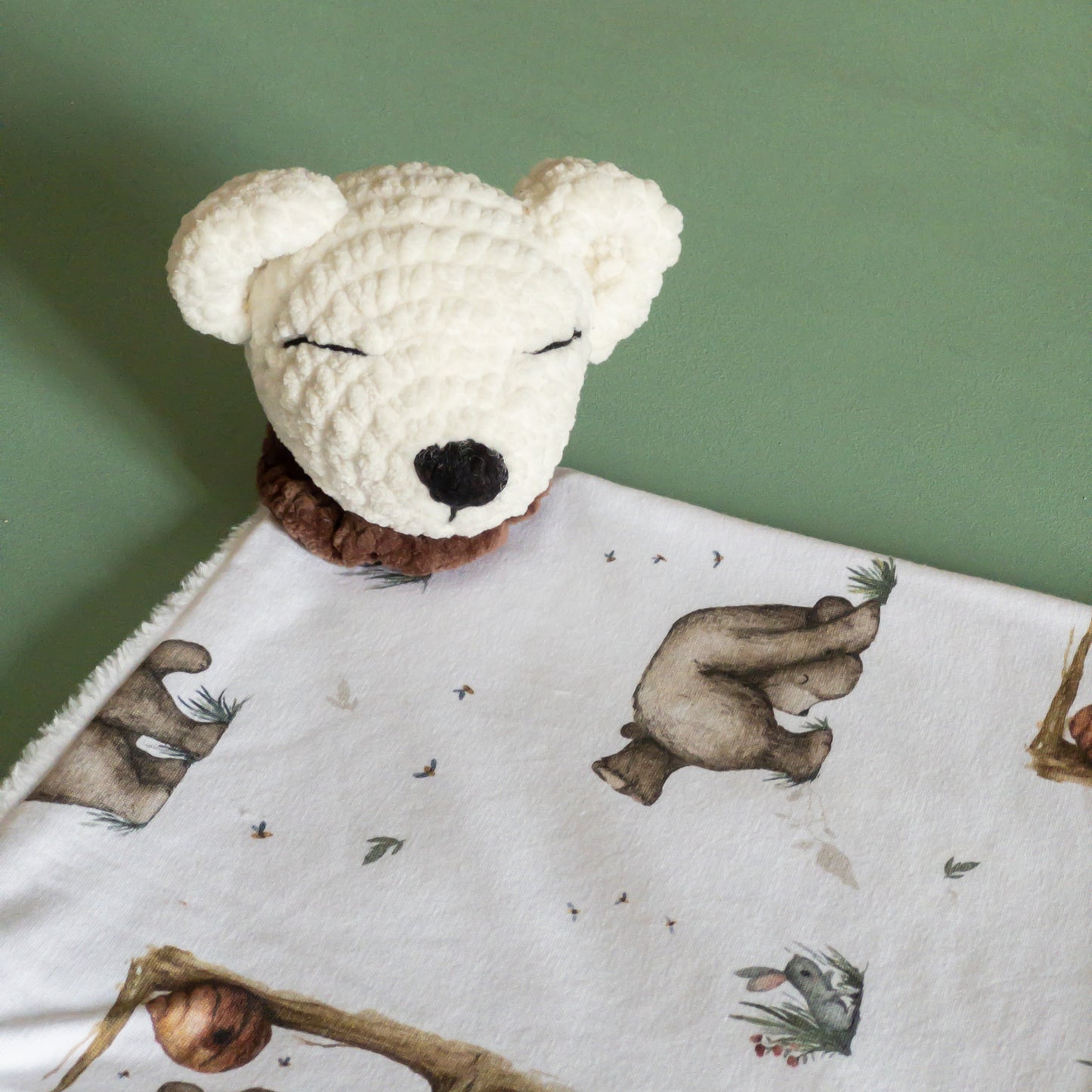 Oscar l'ours polaire - le doudou Toudou