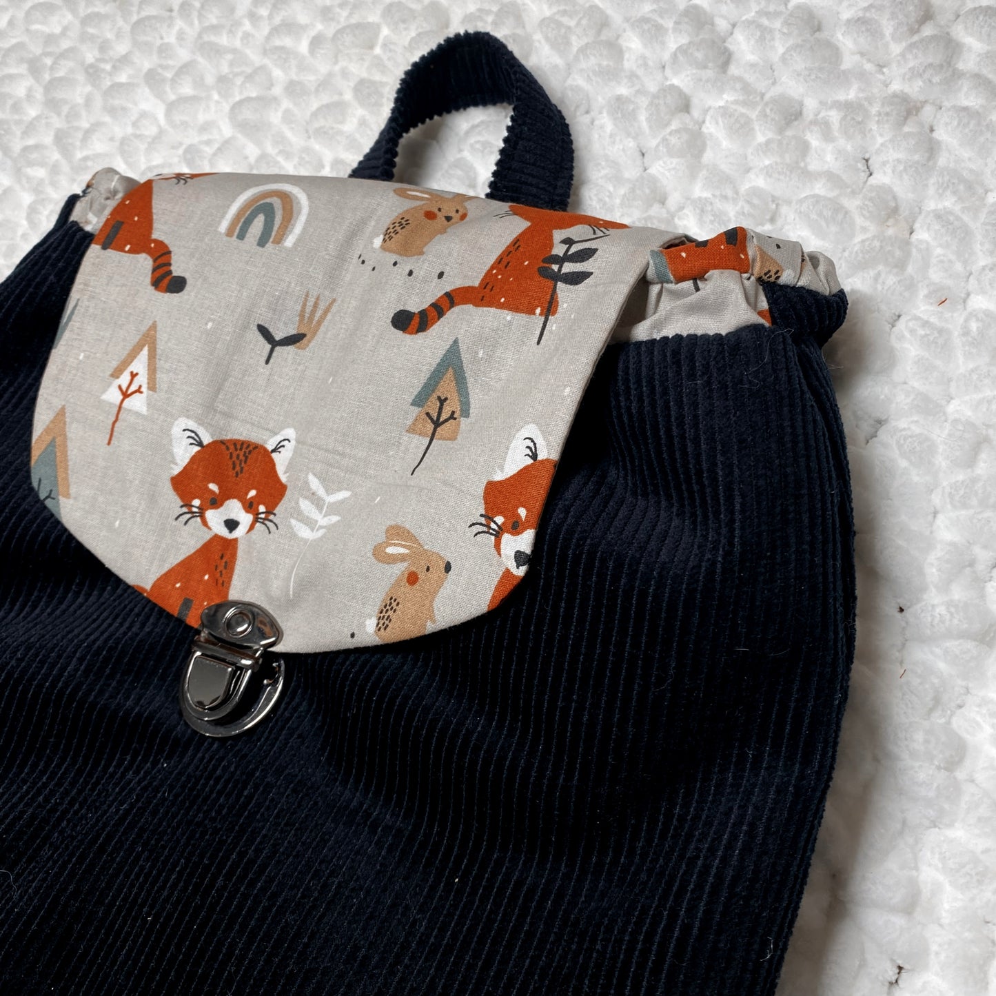 Sac à dos Noir enfants Toudou