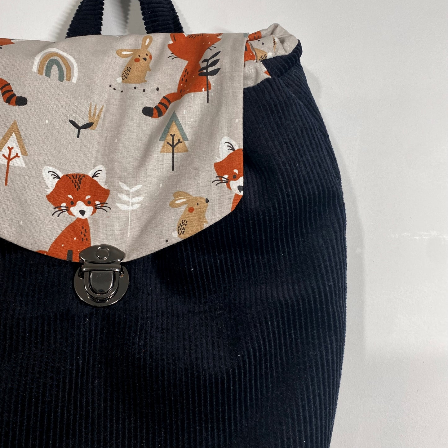 Sac à dos Noir enfants Toudou