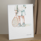 Tennis, joueur de tennis, décoration pour chambre enfant, illustration à offrir, , personnalisé, passion sport, aquarelle, petit garçon